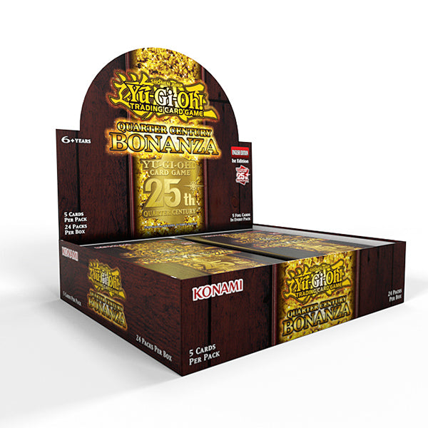 Yu-Gi-Oh Quarter Century Bonanza Booster Box Yu-Gi-Oh Quarter Century Bonanza Booster Box