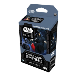 Star Wars Unlimited - Ashes of the Empire Emperor Palpatine Spotlight Deck