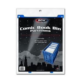 BCW: Comic Book Bin Partitions (Blue)