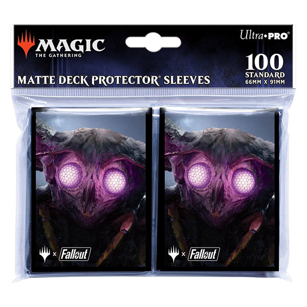 Magic The Gathering Fallout Sleeves (100ct) - The Wise Mothman Magic The Gathering Fallout Sleeves (100ct) - The Wise Mothman