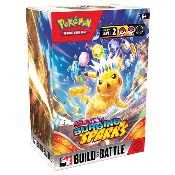Pokemon TCG: Surging Sparks Build and Battle Box Pokemon TCG: Surging Sparks Build and Battle Box