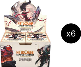 Riftbound League of Legends TCG - Spiritforged Booster Box Case (6)