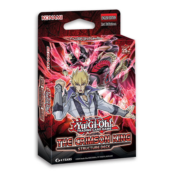 hobby deck yugioh Yu-Gi-Oh: The Crimson King Structure player and collector. Morningtide's Light [SGL-MTG-PRM-PP_ECL_027-ENF] Qty:Case Special Deal (25 Bundle Boxes) Stadium