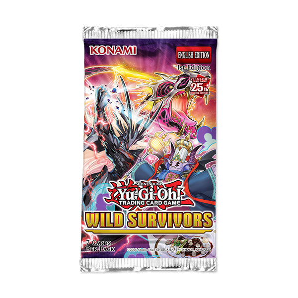 Yu-Gi-Oh Wild Survivors 1st Edition Booster Pack Yu-Gi-Oh Wild Survivors 1st Edition Booster Pack