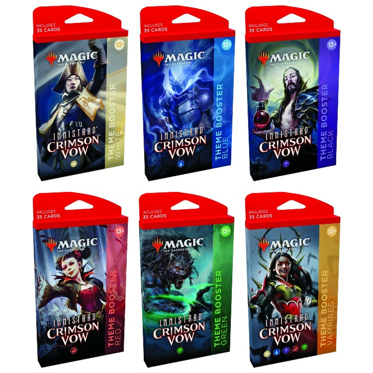 Magic the Gathering Innistrad - Crimson Vow Theme Booster Magic the Gathering Innistrad - Crimson Vow Theme Booster