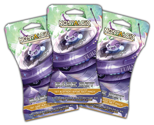 Nostalgix TCG: Base Set 1st Edition Sleeved Booster Pack Nostalgix TCG: Base Set 1st Edition Sleeved Booster Pack