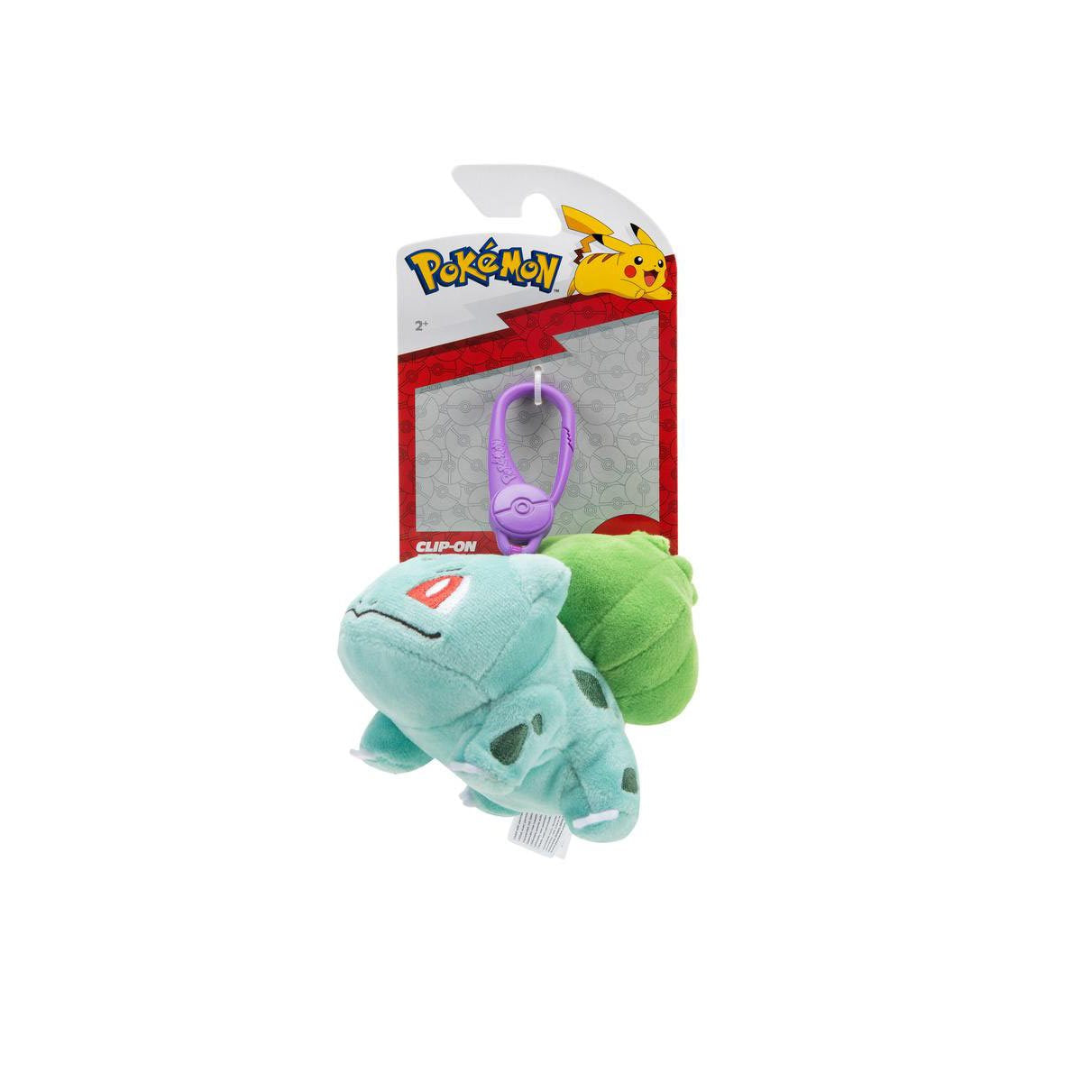 Pokemon 3.5 Clip-On Plush: Bulbasaur