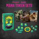 Magic the Gathering - Green Mana Metal Token Set