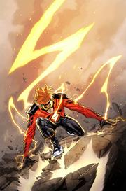 Absolute Flash #14 Cover B Stephen Segovia Card Stock Variant