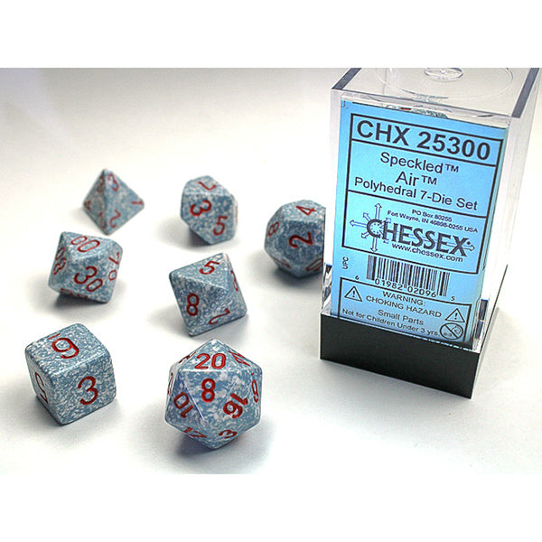Chessex Dice: Speckled Air 7-Dice Set