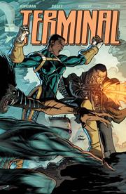 Terminal #1 CVR M Andy Kubert & Dave Mccaig Connecting Wraparound Chromium VAR (Mature) (Pre-Order)