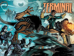 Terminal #1 CVR M Andy Kubert & Dave Mccaig Connecting Wraparound Chromium VAR (Mature) (Pre-Order)