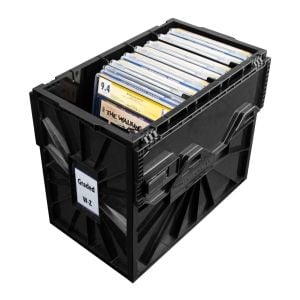 BCW Graded Comic Book Bin Black