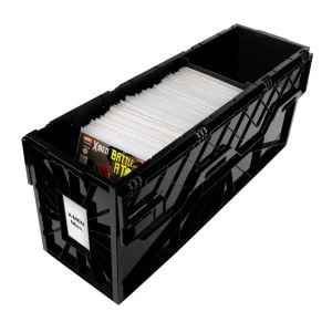 BCW Long Comic Book Bin Black
