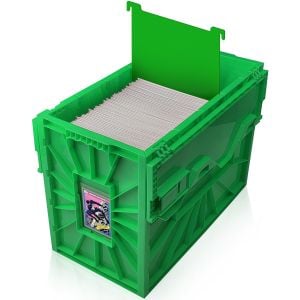 BCW Short Comic Book Bin Green