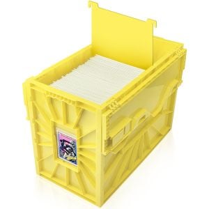 BCW Short Comic Book Bin Yellow