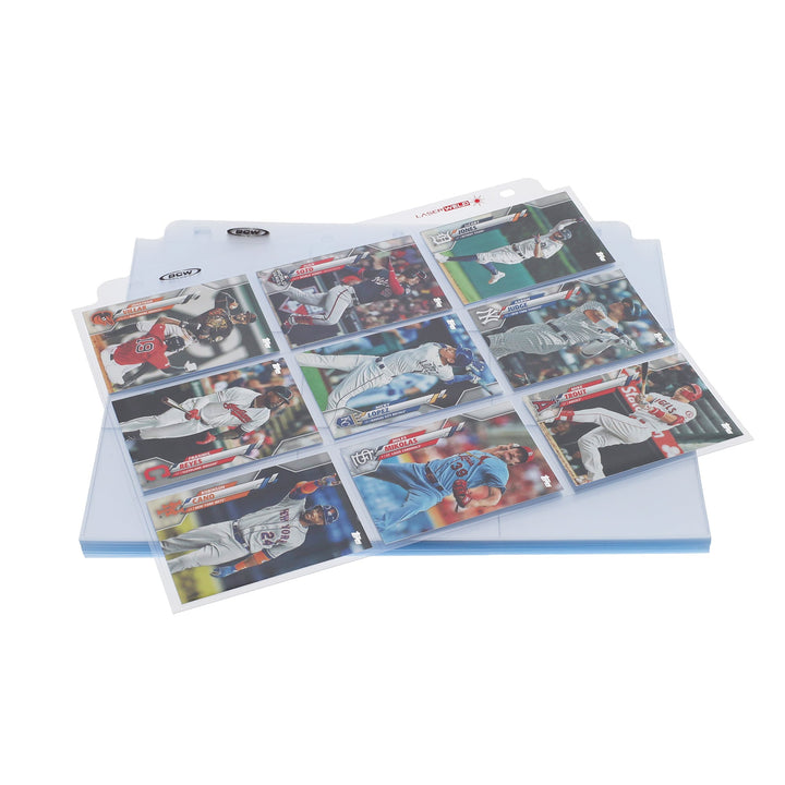 BCW LaserWeld 9-Pocket Side Load Pages (50ct)