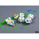 Chessex Dice: 7-Die Set Brush - Breezy