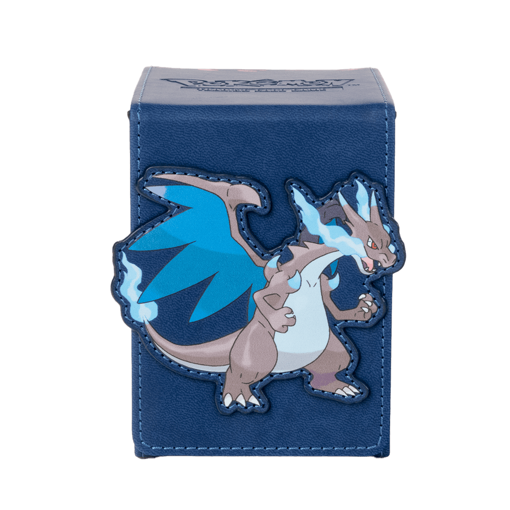 Ultra Pro Pokemon Alcove Flip 100+ Deck Box - Mega Charizard X