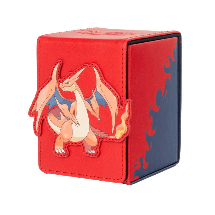 Ultra Pro Pokemon Alcove Flip 100+ Deck Box - Mega Charizard Y
