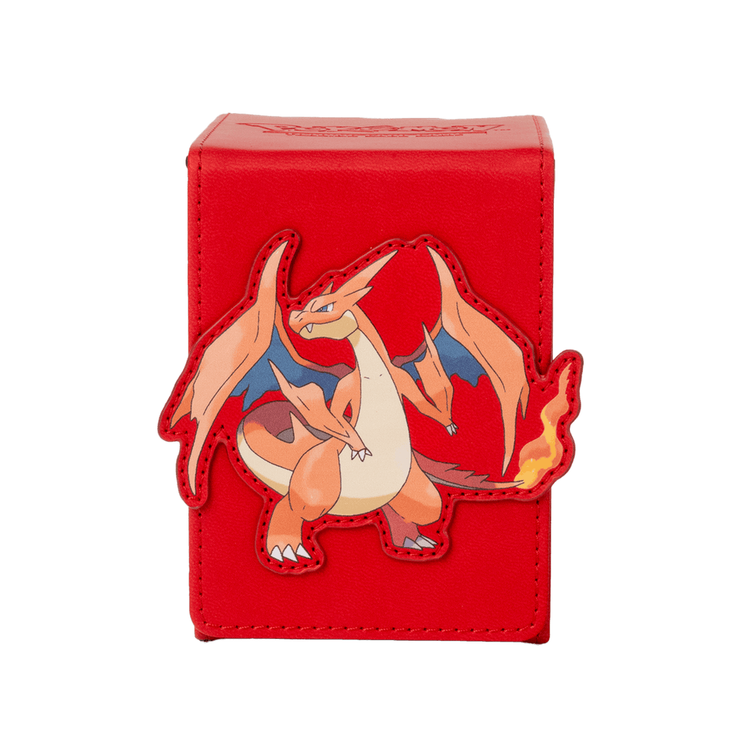 Ultra Pro Pokemon Alcove Flip 100+ Deck Box - Mega Charizard Y