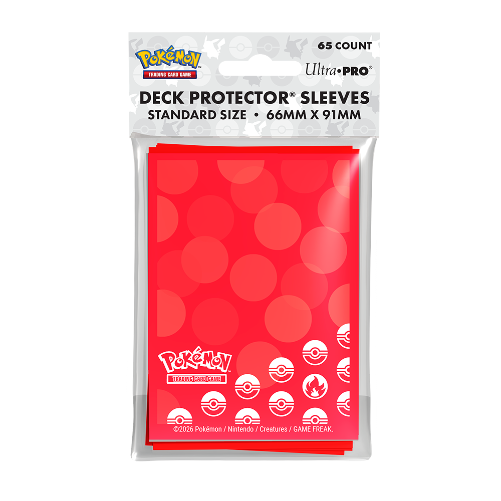 Ultra Pro Pokemon Deck Protectors - Energy Fire Type (65ct.)