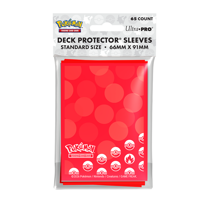 Ultra Pro Pokemon Deck Protectors - Energy Fire Type (65ct.)