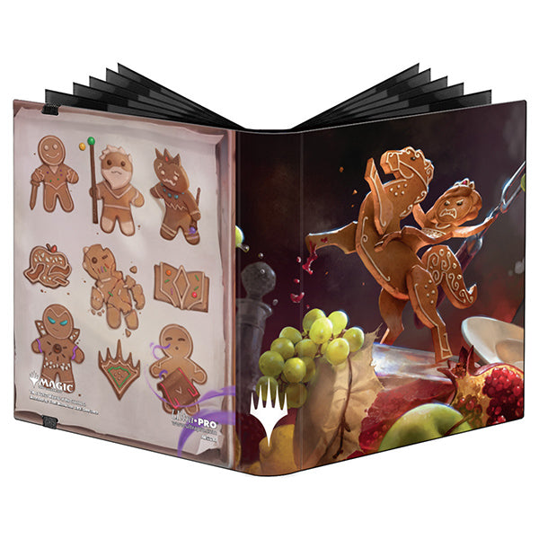 Magic The Gathering Wilds Of Eldraine 4 Pocket PRO Binder - Syr Ginger, the Meal Ender Cookie Tray