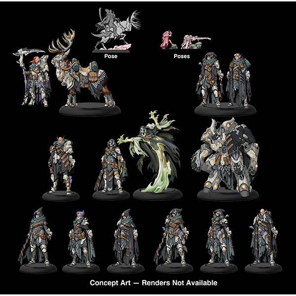 Warmachine, MKIV: Dusk House Kallyss - Ghosts of Ios, Cadre (Bonus Mage Hunter)