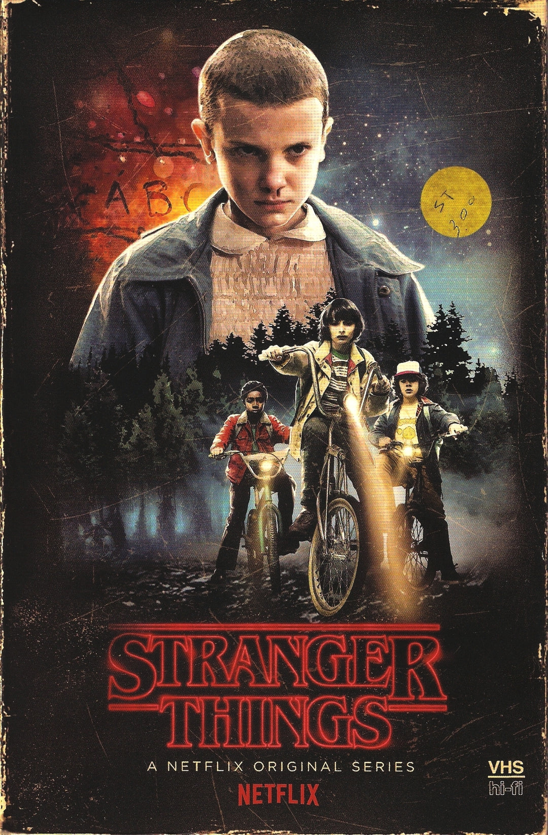 Stranger Things Season 1 Collector's Edition VHS Box — Front Cover