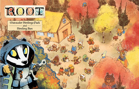 Leder Games - Root Marauder Hirelings Pack &amp; Hireling Box