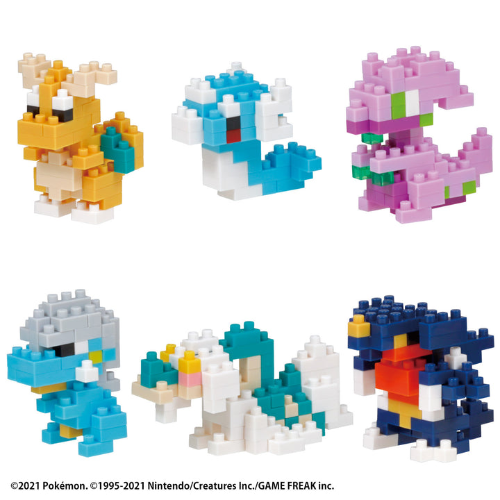 Pokemon Nanoblock Mini - Dragon Type Volume 1 Set of 6