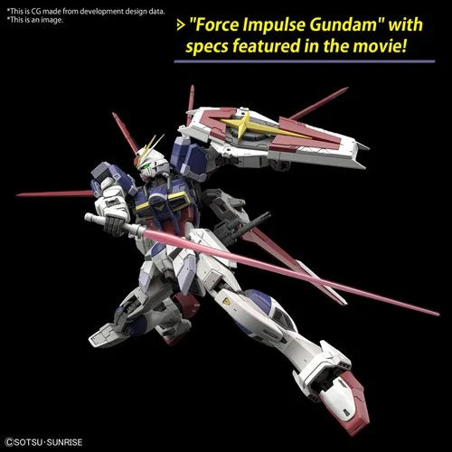 Bandai: Gundam Freedom Force Impulse Spec II RG 1:144 Model Kit