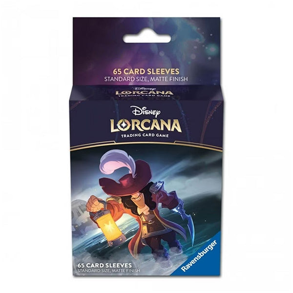 Disney Lorcana The First Chapter Card Sleeves - Captain Hook (65ct)