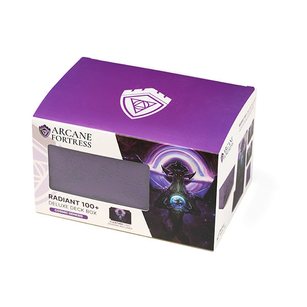 Arcane Fortress Deck Vault Year of the Dragon - Cosmic Genesis Deluxe 100+ Deck Box