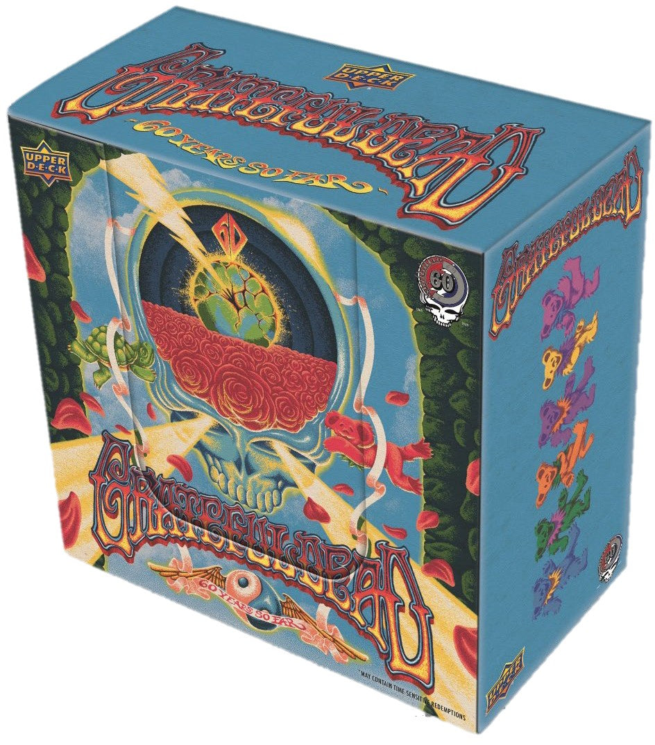 2025 Upper Deck Grateful Dead 60 Years So Far A Visual Trip Retail Booster Box