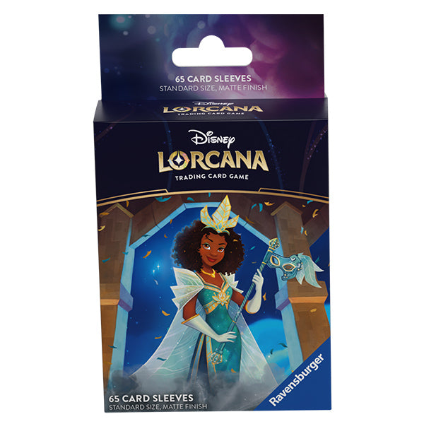 Disney Lorcana Shimmering Skies Card Sleeves - Tiana (65ct)