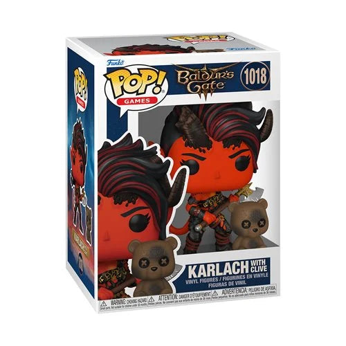 Funko Pop! - Baldurs Gate 3 Karlach with Clive &amp; Buddy 