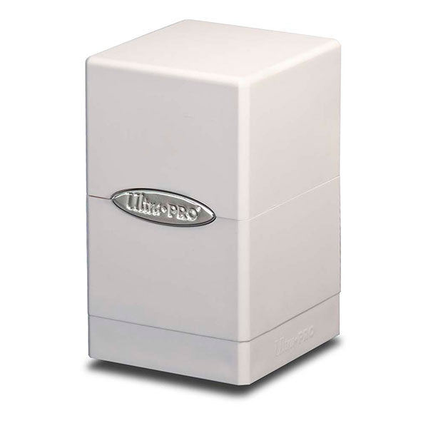 Ultra Pro Deck Box - Satin Tower 100+ Solid Arctic White