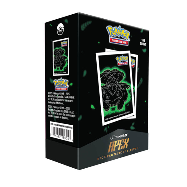 Apex Sleeves Pokemon Elite Series - Neon Kanto Venusaur