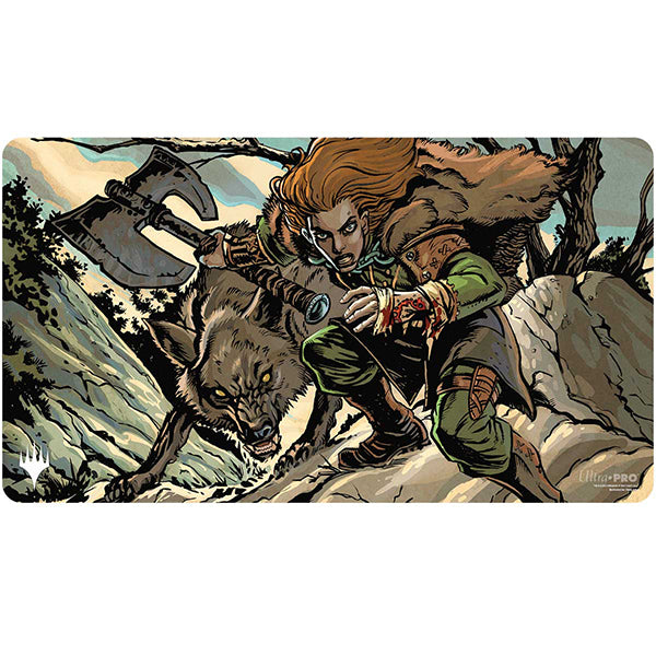 Ultra Pro: Magic The Gathering - Innistrad Remastered - Huntmaster of the Fells/Ravager of the Fells - Double Sided Playmat