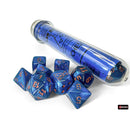 Chessex Dice: 7-Die Set (+ Bonus Die) Borealis - Midnight Copper