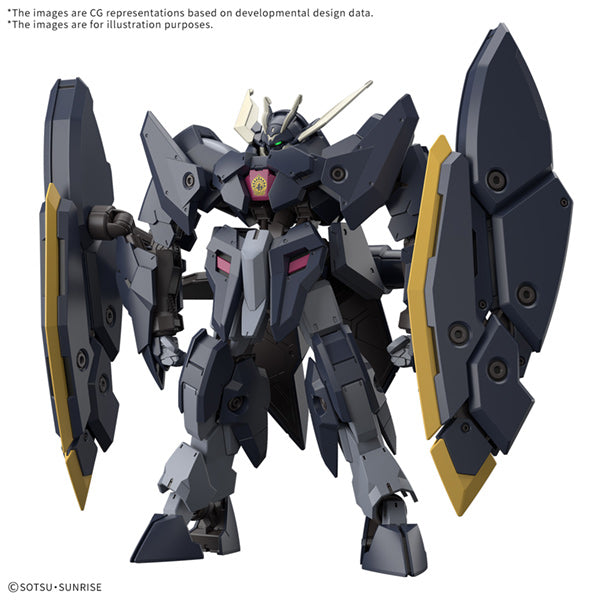 Bandai: Mobile Suit Gundam GQuuuuuuX - Gundam Zagan HG 1/144 Scale Model Kit