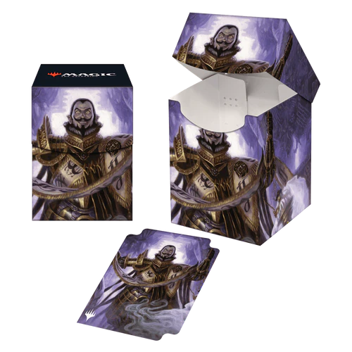 Magic The Gathering 100+ Deck Box - The Lost Caverns of Ixalan Clavileno, First of the Blessed