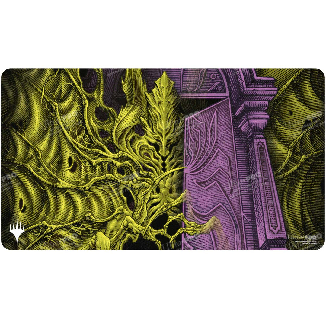 Magic The Gathering Duskmourn - Valgavoth, Terror Eater Playmat