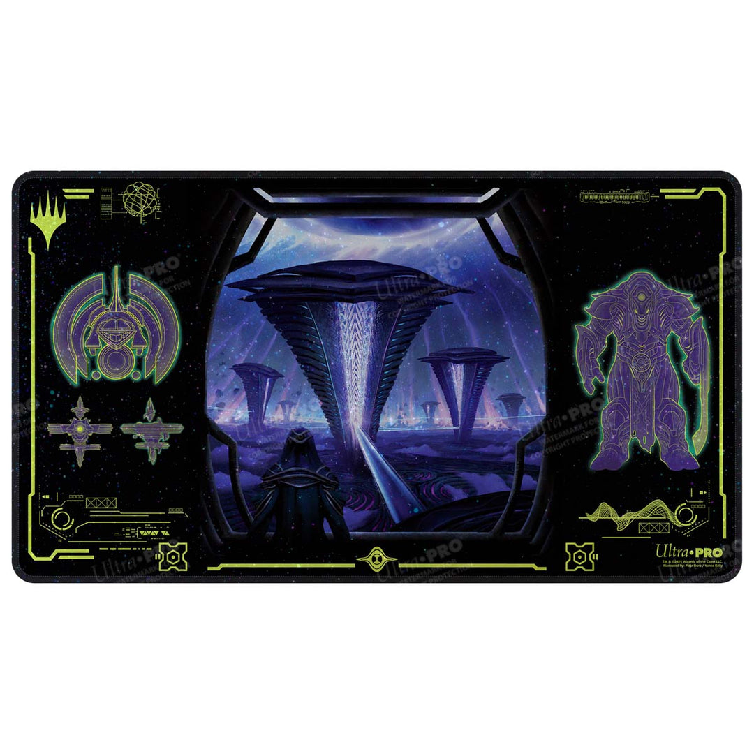 Magic The Gathering Edge of Eternities - Susur Secundi, Void Altar Holofoil Playmat