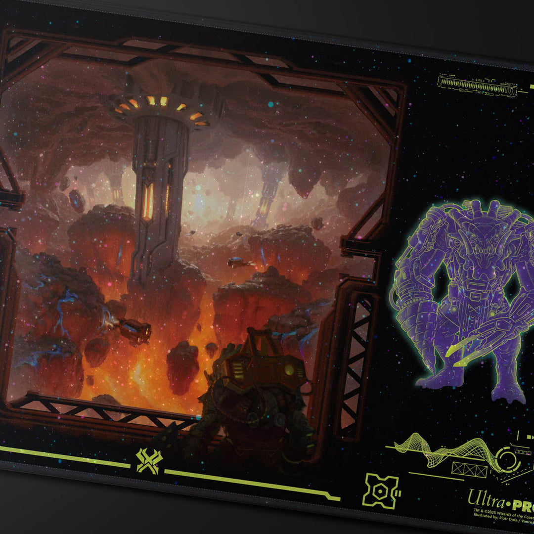 Magic The Gathering Edge of Eternities - Kavaron, Memorial World Holofoil Playmat
