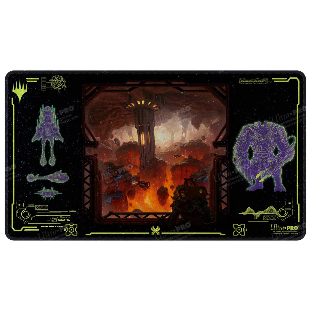 Magic The Gathering Edge of Eternities - Kavaron, Memorial World Holofoil Playmat