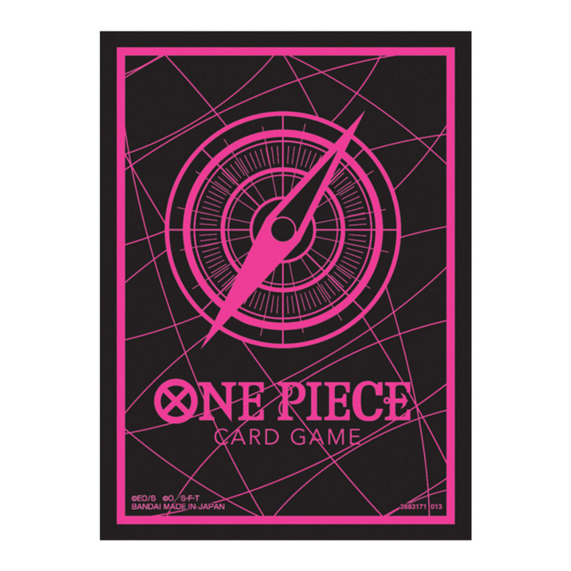 One Piece TCG: Official Sleeves Set 6 -Black/Pink