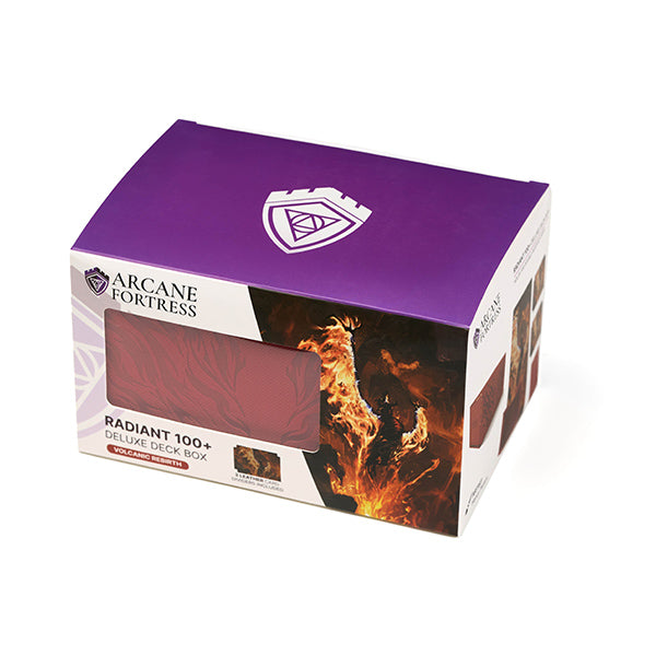 Arcane Fortress Deck Vault Year of the Dragon - Volcanic Rebirth Deluxe 100+ Deck Box